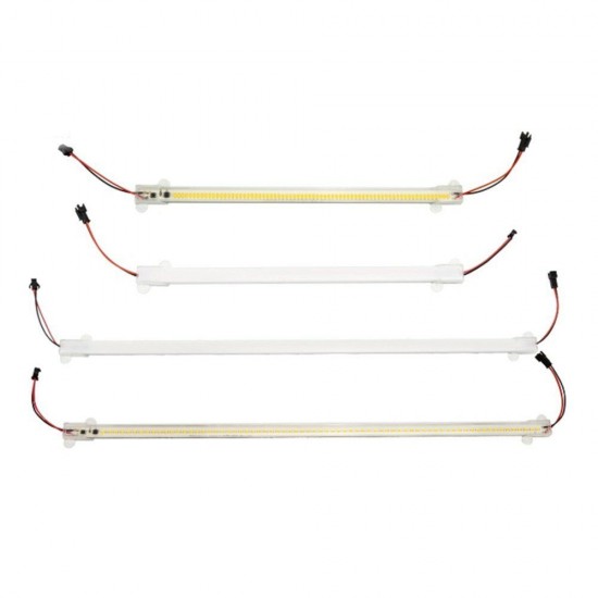 10PCS 30CM/50CM Transparent/Milky White Shell 7W 2835 LED Rigid Strip Bar Light for Kitchen Indoor Bedroom AC220V 10PCS 30CM/50CM Transparent/Milky White Shell 7W 2835 LED Rigid Strip Bar Light for Kitchen Indoor Bedroom AC220V
