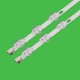 2pcs DC3V 576MM LED Rigid Strip Bar Light For VESTEL VES32BL11 VES315WNDB-01 VES315UNDL-2D-N02 SVV315A39