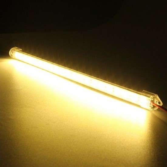 30CM 4.2W DC12V LED Rigid Strip Light 21 SMD 5630 Aluminum Alloy Shell Cabinet Lamp Bar