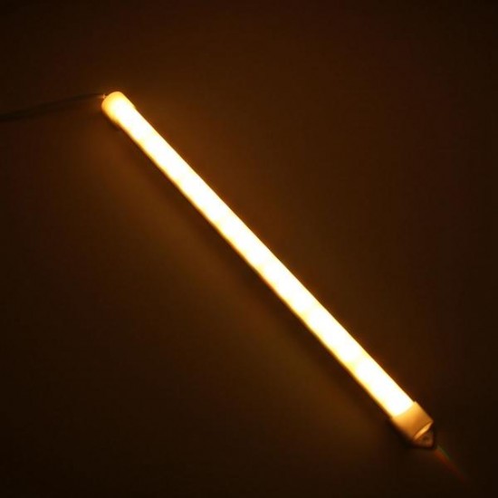 30CM RGB SMD 5050 LED Aluminum Alloy Shell Under Cabinet Lamp Strip Hard Rigid Light Tube Bar DC12V