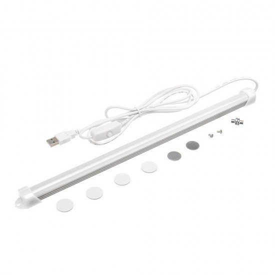 32CM 5W USB LED Rigid Strip Bar Tube Light Kitchen Cupboard Under Cabinet Lamp with Switch 32CM 5W USB LED Rigid Strip Bar Tube Light Kitchen Cupboard Under Cabinet Lamp with Switch