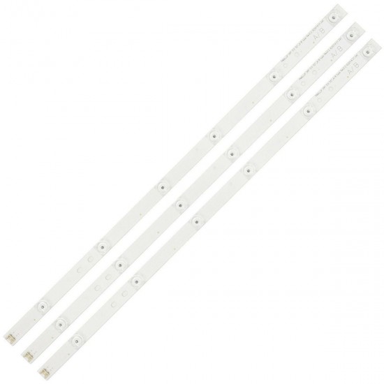 3PCS 590MM LED Rigid Strip Bar Light For LG32LB INNOTEK DRT 3.0 32inch_A/B Type 6916L-1974A 6916L-1975A DC6V