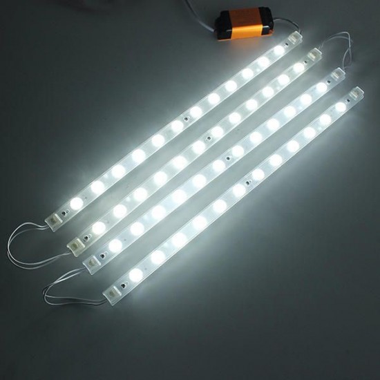 3PCS/4PCS SMD2835 White LED Rigid Module Strip Light Indoor Lighting Lamp With Power Supply DC24-84V