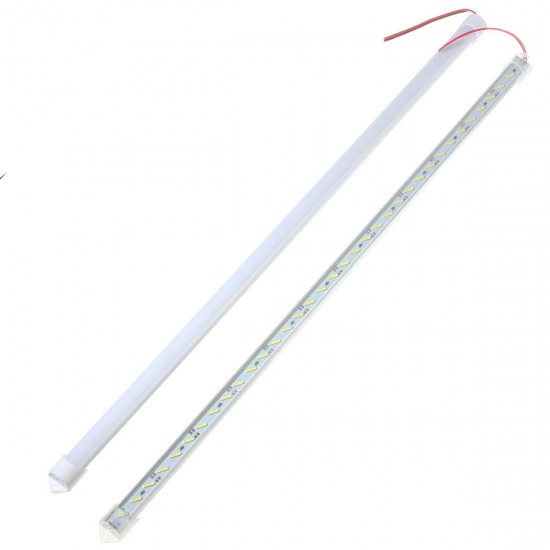50CM 8520 SMD Cool White LED Rigid Strip Aluminum Milk/Clear Case Tube Light Lamp DC12V 50CM 8520 SMD Cool White LED Rigid Strip Aluminum Milk/Clear Case Tube Light Lamp DC12V