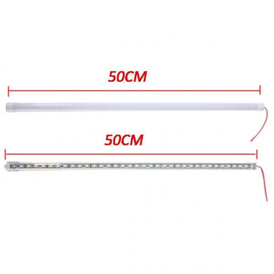 50CM 8.6W DC12V LED Rigid Strip Light 36 SMD 5050 Aluminum Alloy Shell Cabinet Lamp Bar