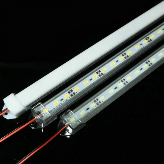 50CM SMD 5730 36 LED Rigid Strip Tube Bar Light Lamp With U Aluminium Shell + PC Cover DC12V Christmas Decorations Clearance Christmas Lights