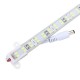 50CM SMD5730 Waterproof 72LEDs Rigid Strip Light Pure White Warm White with Connector DC12V