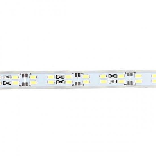 50CM SMD5730 Waterproof 72LEDs Rigid Strip Light Pure White Warm White with Connector DC12V