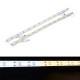 50CM SMD5730 Waterproof 72LEDs Rigid Strip Light Pure White Warm White with Connector DC12V