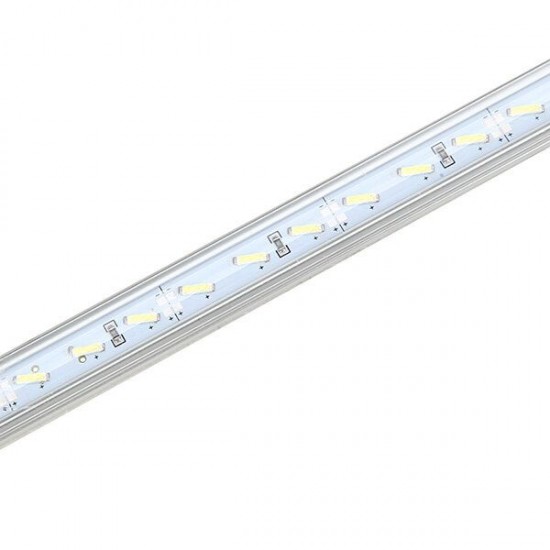 50cm 9W 1800lm 36 SMD 7020 Waterproof IP44 LED Rigid Strip Cabinet Light DC 12V