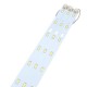 52CM 24W 5730 SMD Pure White Warm White LED Rigid Strip Light for Home Decoration AC220V