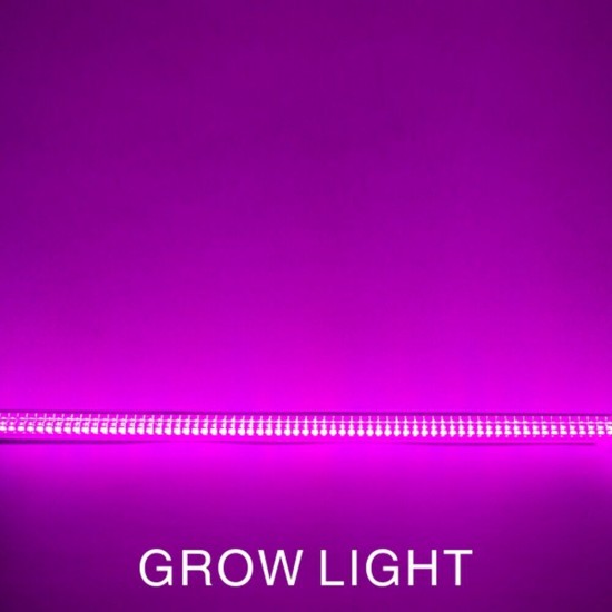 5PCS 30CM/50CM 7W Full Spectrum LED Rigid Grow Light Transparent Shell Plant Lamp for Greenhouses Flowers Seed 220V