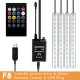 DC12V 10W Car Atmosphere Light USB Colorful Music Voice Control LED Rigid Strip Lamp + Remote Control DC12V 10W Car Atmosphere Light USB Colorful Music Voice Control LED Rigid Strip Lamp + Remote Control