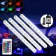 DC12V 10W Car Atmosphere Light USB Colorful Music Voice Control LED Rigid Strip Lamp + Remote Control DC12V 10W Car Atmosphere Light USB Colorful Music Voice Control LED Rigid Strip Lamp + Remote Control
