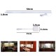 DC12V 4PCS 50CM SMD5730 Kitchen Under Cabinet Counter LED Rigid Strip Light Showcase Fixture DC12V 4PCS 50CM SMD5730 Kitchen Under Cabinet Counter LED Rigid Strip Light Showcase Fixture