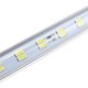 DC24V 30cm 50cm Cool White LED Interior Rigid Strip Light With Switch Bar Car Van Caravan Truck Boat