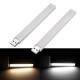 DC5V 4W SMD5730 12 LED Rigid Strip Light with Touch Switch Stepless Dimming Function for PC Computer