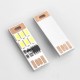 DC5V USB Finger Touch Stepless Dimming Book Table Night Lamp Power Bank 6 LED Rigid Strip Light