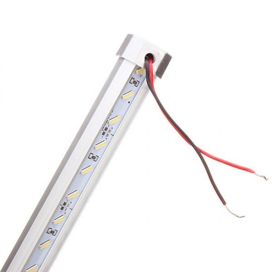 LED Rigid Strip Light 50cm 12V 36 SMD 7020 V Shape White