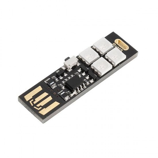1.5W SMD5050 Mini Button Switch Colorful USB LED Light for Mobile Power Bank DC5V 1.5W SMD5050 Mini Button Switch Colorful USB LED Light for Mobile Power Bank DC5V