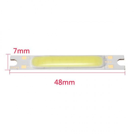 Mini 3W COB LED Lamp Strip Light Bar Warm White/ White 300LM 10-11V