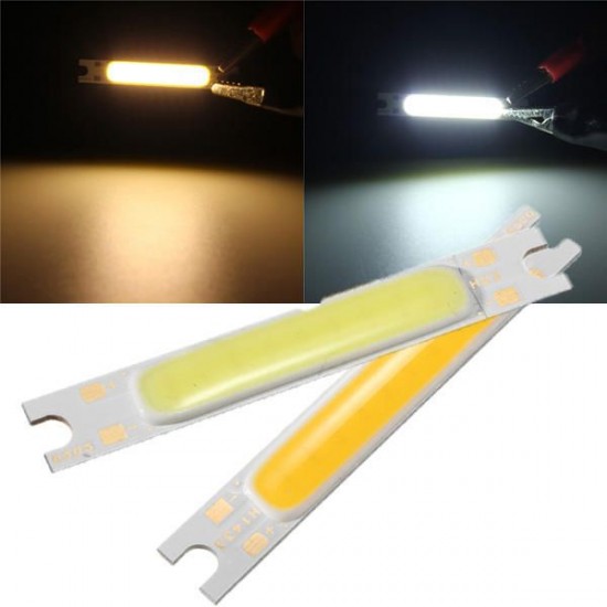 Mini 3W COB LED Lamp Strip Light Bar Warm White/ White 300LM 10-11V