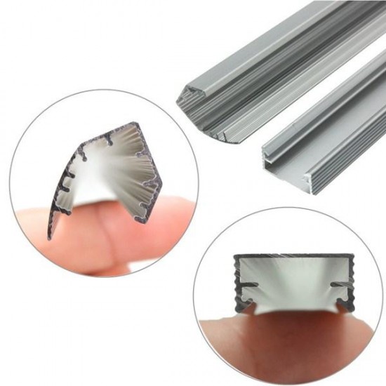 New 0.5M U/V Style Aluminum AL Shell For 5050 5630 7020 Rigid LED Strip New 0.5M U/V Style Aluminum AL Shell For 5050 5630 7020 Rigid LED Strip