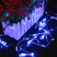 0.8M/1.3M 104LED Solar Umbrella String Light Battery Powered Garden Patio Fairy Lamp Party Holiday Christmas Home Decor
