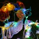 0.8M/1.3M 104LED Solar Umbrella String Light Battery Powered Garden Patio Fairy Lamp Party Holiday Christmas Home Decor