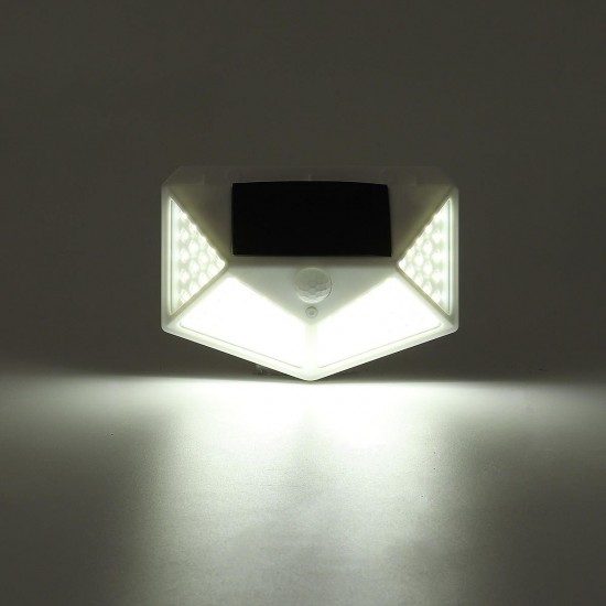 100 LED Solar Light Outdoor IP65 Waterproof Wireless Motion Sensor Lights 270°Wide AngleSecurity Wall Lights with 3 Modes 100 LED Solar Light Outdoor IP65 Waterproof Wireless Motion Sensor Lights 270°Wide AngleSecurity Wall Lights with 3 Modes