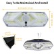 104 LED Solar Power Lights PIR Motion Sensor Wall Lamp Garden Security Outdoor 104 LED Solar Power Lights PIR Motion Sensor Wall Lamp Garden Security Outdoor