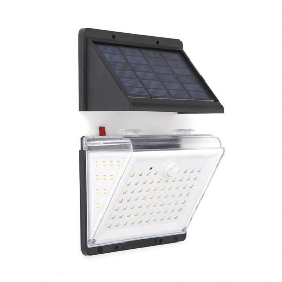 10W Solar PIR Motion Sensor Light Separable 88 LED Wall Lamp Waterproof for Garden Yard Outdoor