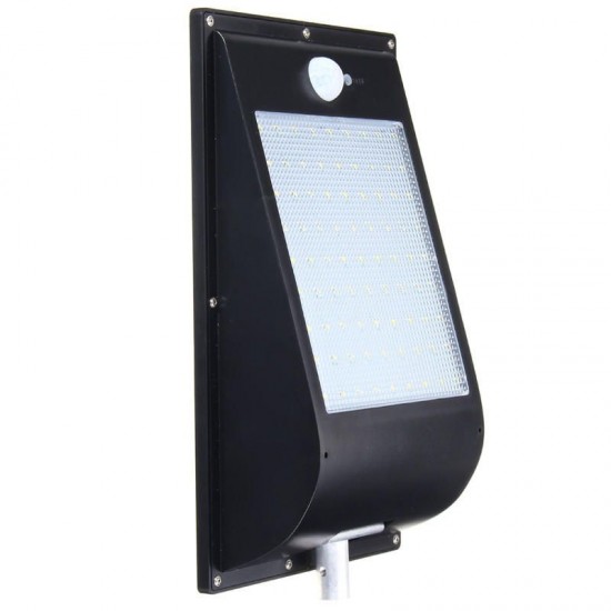 10W Waterproof 81LED Solar Light Sensor Street Light Parking Porch Dim Wall Lamp White Light