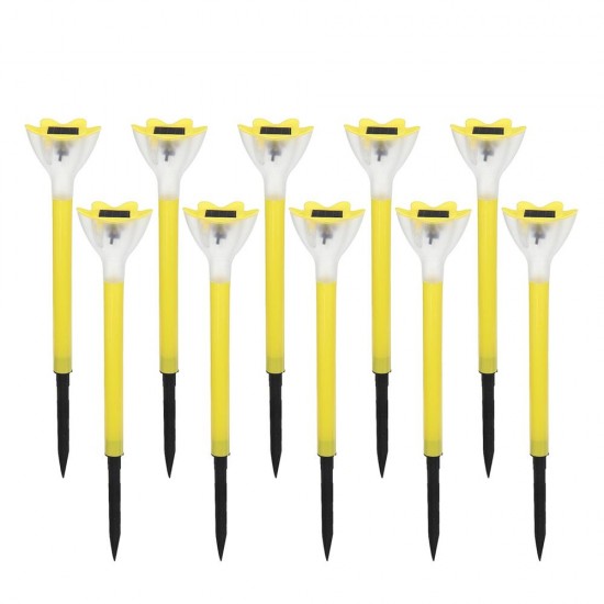 10pcs LED Solar Power Garden Path Yard Light Lamps Lawn Road Patio Outdoor 10pcs LED Solar Power Garden Path Yard Light Lamps Lawn Road Patio Outdoor