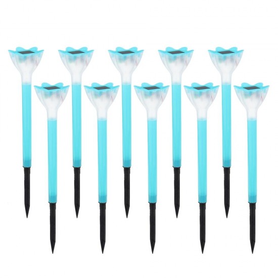10pcs LED Solar Power Garden Path Yard Light Lamps Lawn Road Patio Outdoor 10pcs LED Solar Power Garden Path Yard Light Lamps Lawn Road Patio Outdoor