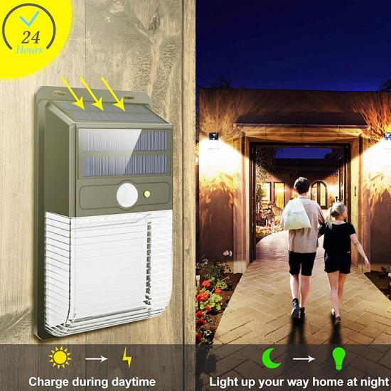 110 LED Solar Powered PIR Motion Sensor Light Outdoor Garden Security Flood Lamp 110 LED Solar Powered PIR Motion Sensor Light Outdoor Garden Security Flood Lamp