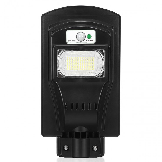 117/234/351 LED Solar Street Light Radar Motion Sensor Wall Lamp Timing Remote