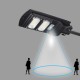 117/234/351 LED Waterproof Solar Powered Street Light Semsor Remote Wall Lamp