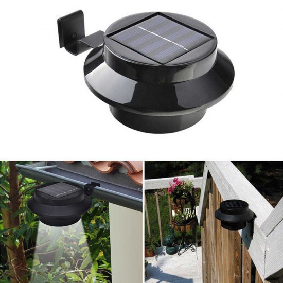 12 LEDs Solar Lamp Outdoor Trough Fence Lamp Waterproof Light/Motion Sensor