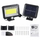 120 LED Outdoor Solar Power Motion Sensor Wall Light Waterproof Garden Yard Lamp with Remote