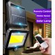 120 LED Outdoor Solar Power Motion Sensor Wall Light Waterproof Garden Yard Lamp with Remote