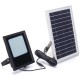 120 LED Solar Power Flood Light Sensor Outdoor Garden Lamp Waterproof Warm White