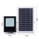 120 LED Solar Power Flood Light Sensor Outdoor Garden Lamp Waterproof Warm White