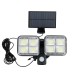 120 LED Solar Yard Light Waterproof Folding Deformation Sensor Garden Light 120 LED Solar Yard Light Waterproof Folding Deformation Sensor Garden Light