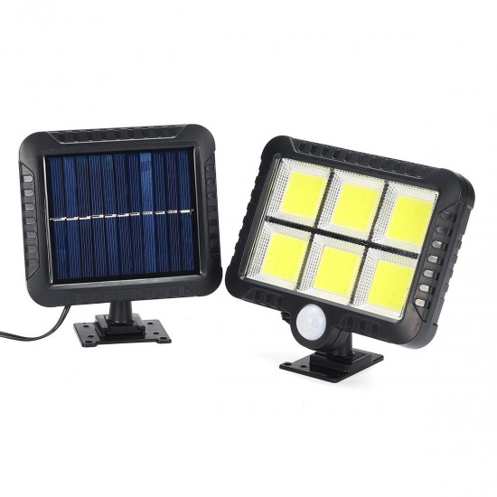 120LEDs Solar Lamp PIR Motion Sensor Security Outdoor Wall Light Waterproof Garden Yard