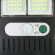 1/2/4Pcs 120LED Solar PIR Motion Sensor Wall Light Outdoor Garden Street Security Light Waterproof