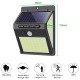 1/2/4Pcs 150 LED Outdoor Solar Powered Light PIR Motion Sensor Garden Security Wall Lamp