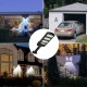 1/2/4Pcs 213 LED Solar Street Wall Light PIR Motion Sensor Dimmable Lamp Outdoor Garden