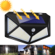 1/2/4Pcs 180LED Outdoor Solar Powered Wall Lamps PIR Motion Sensor Garden Security Solar Lights Waterproof