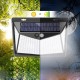 1/2/4X 208 LED Solar Power PIR Motion Sensor Wall Light Outdoor Garden Lamp Waterproof